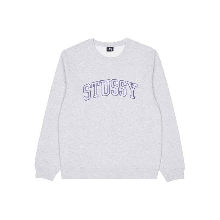 Stussy Outline Applique Crew-4