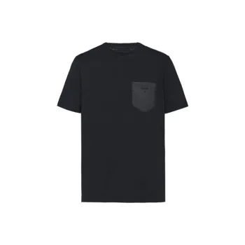 PRADA Embroidered Logo Chest Pocket T shirt