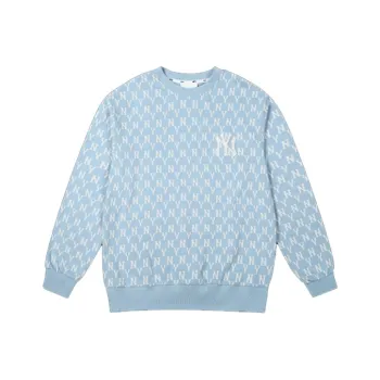 MLB New York Yankees Sweatshirt Unisex Sky Blue