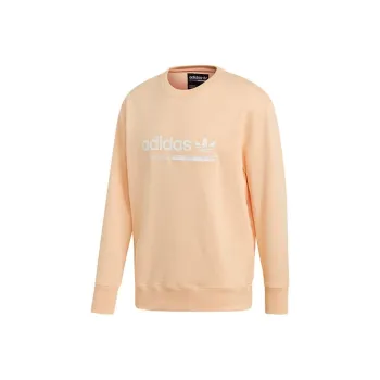 Adidas Originals Kaval Crew Sweatshirts Men Glossy Finish Orange