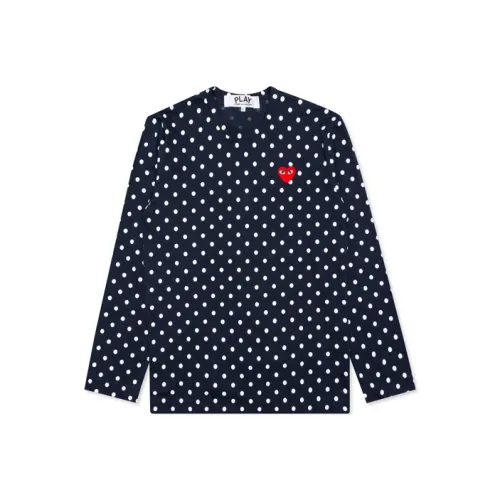Comme Des Garcons Play Polka Dot L/S T shirt