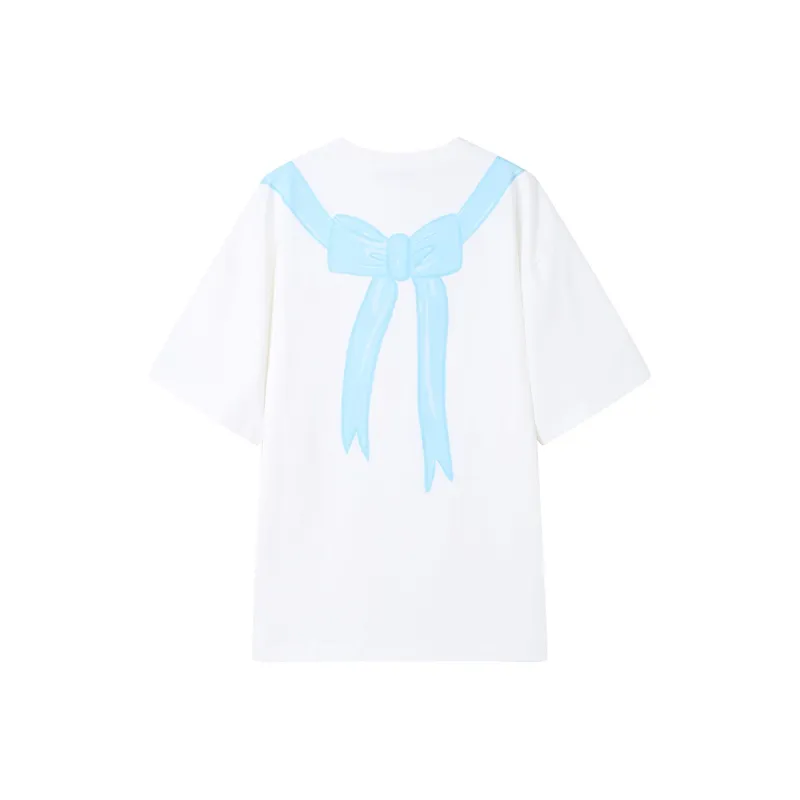 ANDREA MARTIN Drop Shoulder Sleeve T Shirt Women's-1