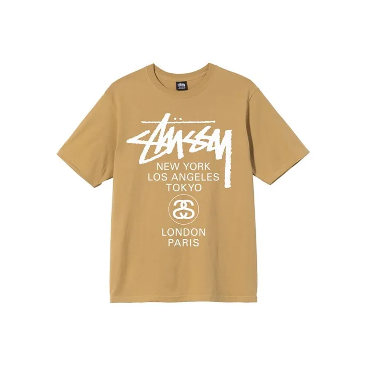 Stussy World Tour T Shirt-0