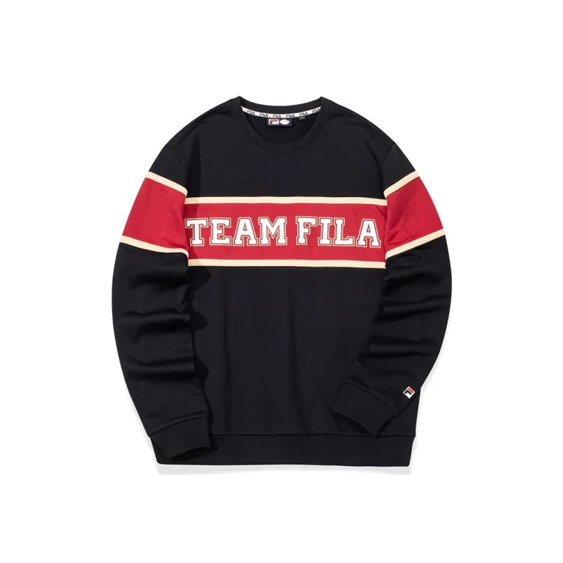 FILA FUSION Sweatshirts Men Black-0