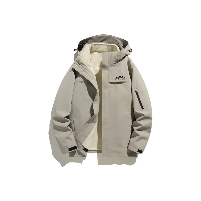 Yiwen Waterproof, Windproof, Breathable, And Thermal Windbreaker Jacket Unisex-2
