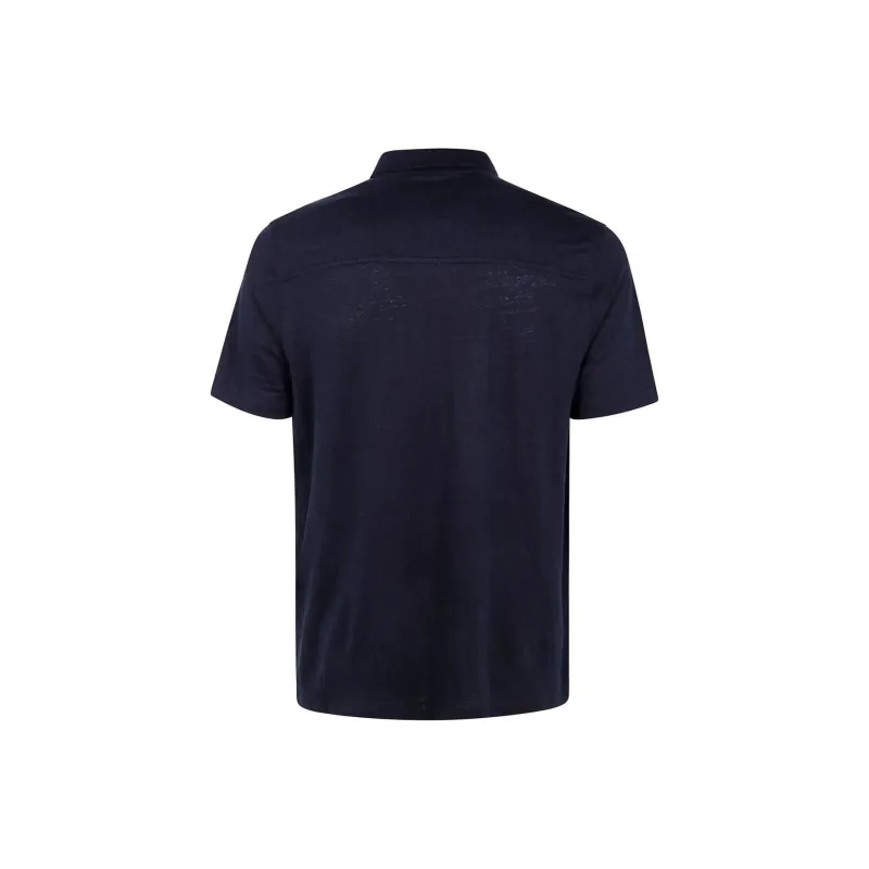 Majestic Athletic Polo Shirt Men's Blue-1