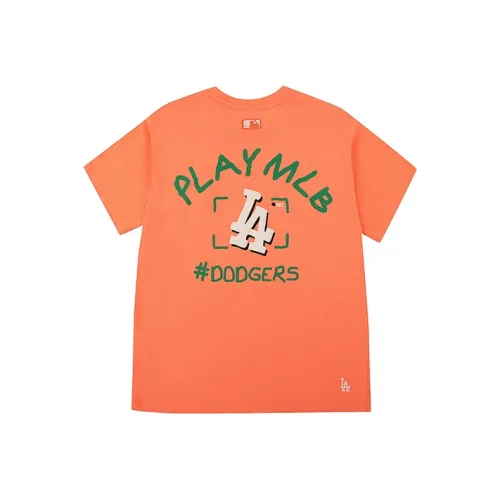 MLB Los Angeles Dodgers T Shirts Unisex Orange Red