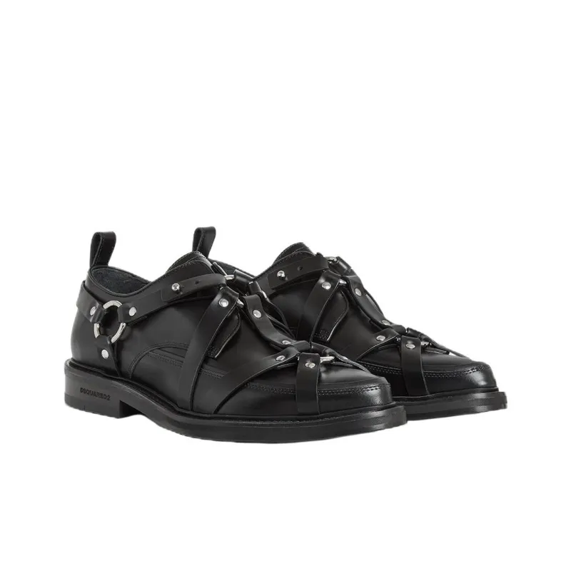 DSQUARED 2 Bondage Casual Shoes Men's Black-2