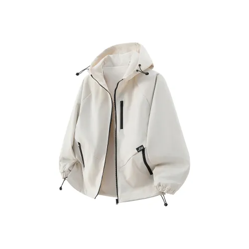 FAKE VINTAGE Jacket Unisex White