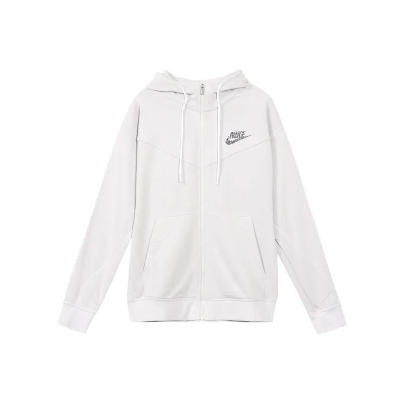 Nike Sweatshirts Men Gray White-0