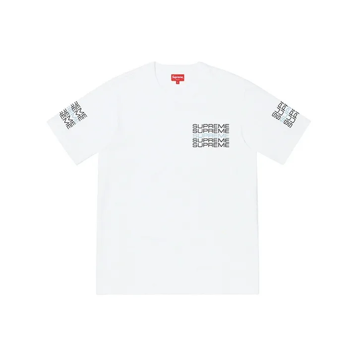 Supreme Stack Logo Tee-0