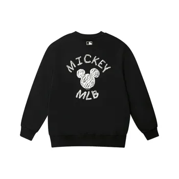 Disney X MLB X Disney Sweatshirts Unisex Black