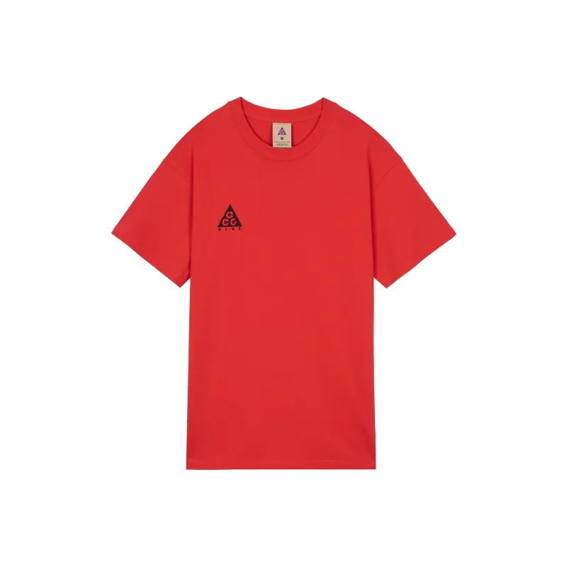 Nike T Shirt Men's University Red-0