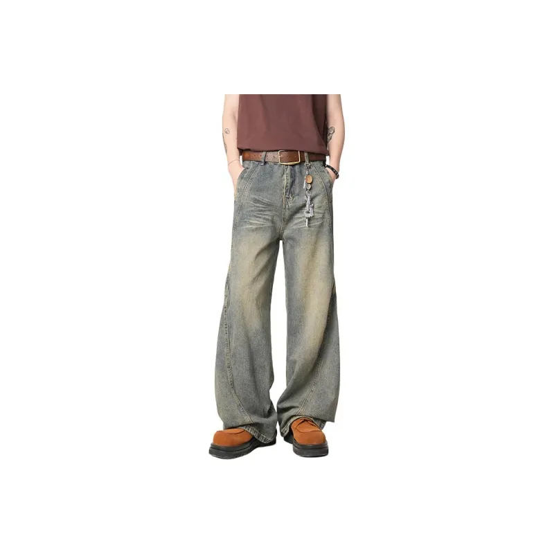 Cost Per Kilo Jeans Unisex Vintage Blue-1
