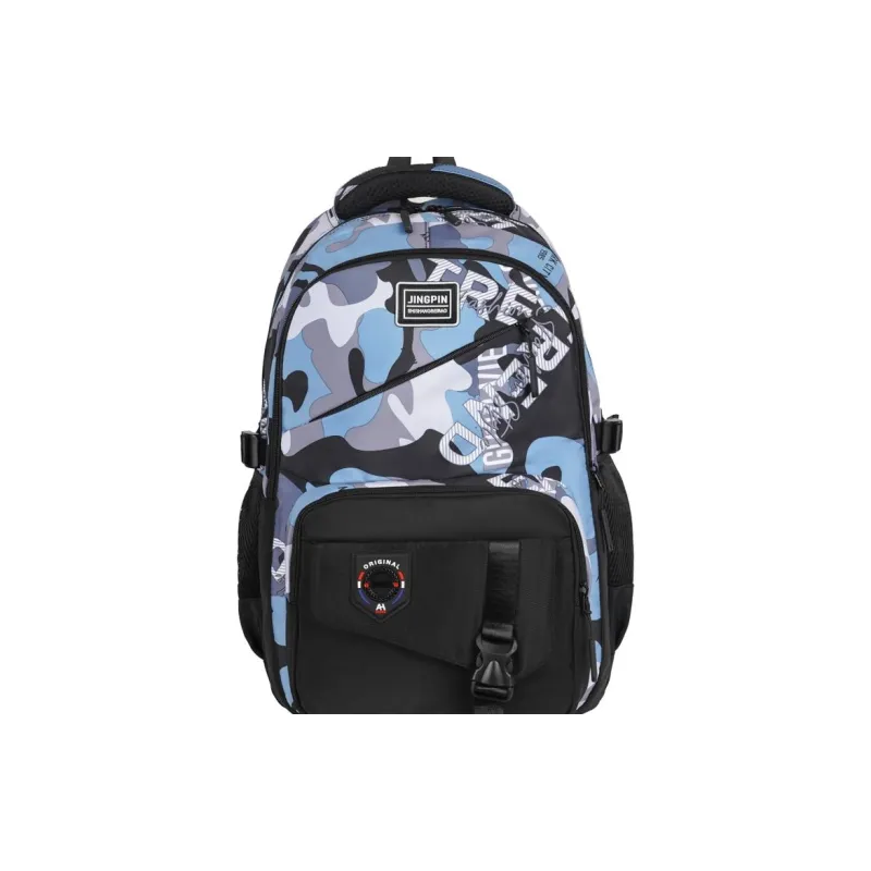 Deli Bear Nylon Fabric Backpack Regular Unisex Multicolor-6