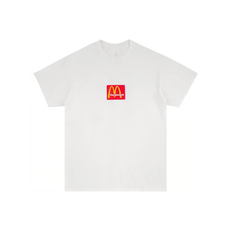 Travis Scott X McDonald's Sesame T Shirt-0