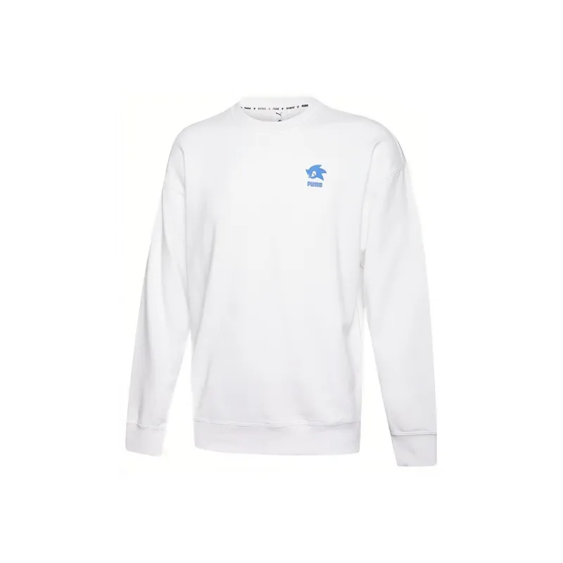 PUMA Sweatshirts Men White-0