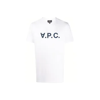 A.P.C Logo Printed Crewneck T Shirt