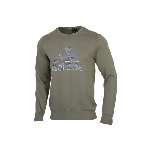 Adidas Sweatshirts Men Army Green