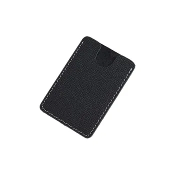 OUZIHUANG Top Grain Cow Leather Card Holder Mini Unisex Multicolor