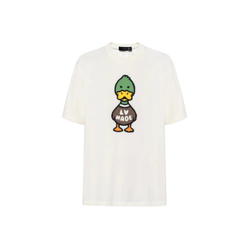 LOUIS VUITTON Regular T Shirt Men's White-0