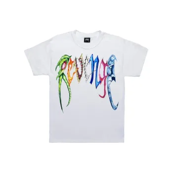 Revenge Straight T Shirt Unisex White