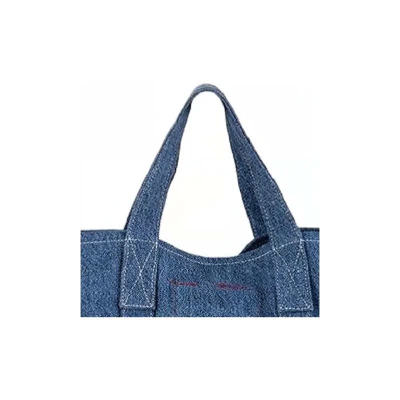 Levi's Cotton Tote Bag, Shopping Bag, Handbag, Shoulder Bag, Crossbody Bag Regular Unisex Denim Blue-2