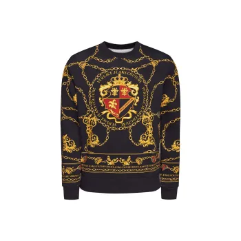 VERSACE JEANS COUTURE Sweatshirt Men's Black
