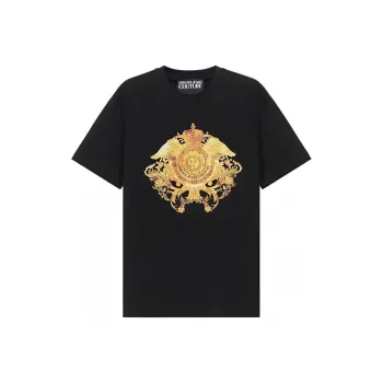 VERSACE JEANS COUTURE SS21 T Shirt Men's Black