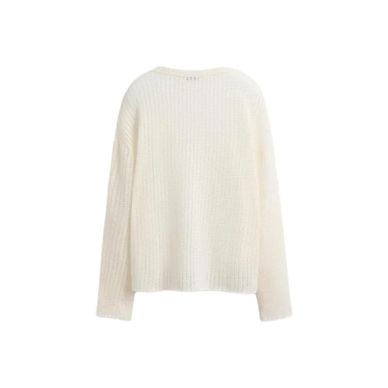 ZARA Sweatshirt Men's Raw White-1