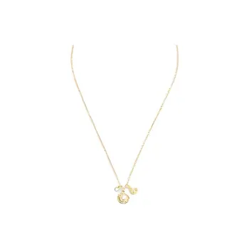 COACH Glass Necklaces Women's Gold