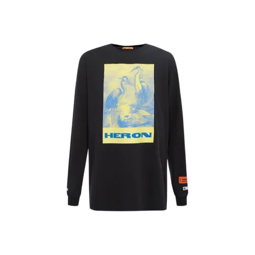 HERON PRESTON T Shirts Men Black