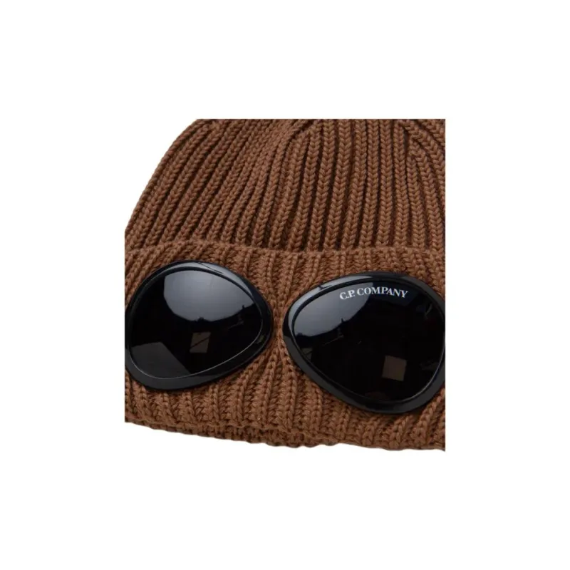 C.P.Company Goggle detail Knit Beanie-3