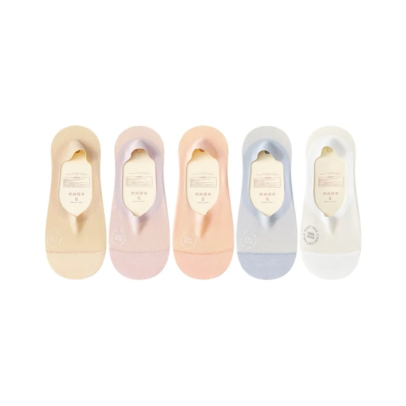 Caramella No Show Socks Women's 5 Pack-30