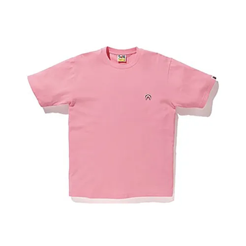 A BATHING APE T Shirt Unisex Pink