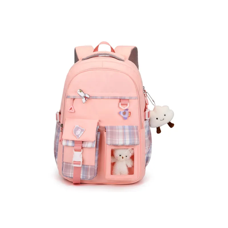 H YXIANG Nylon Fabric Backpack Kids' Multicolor-4