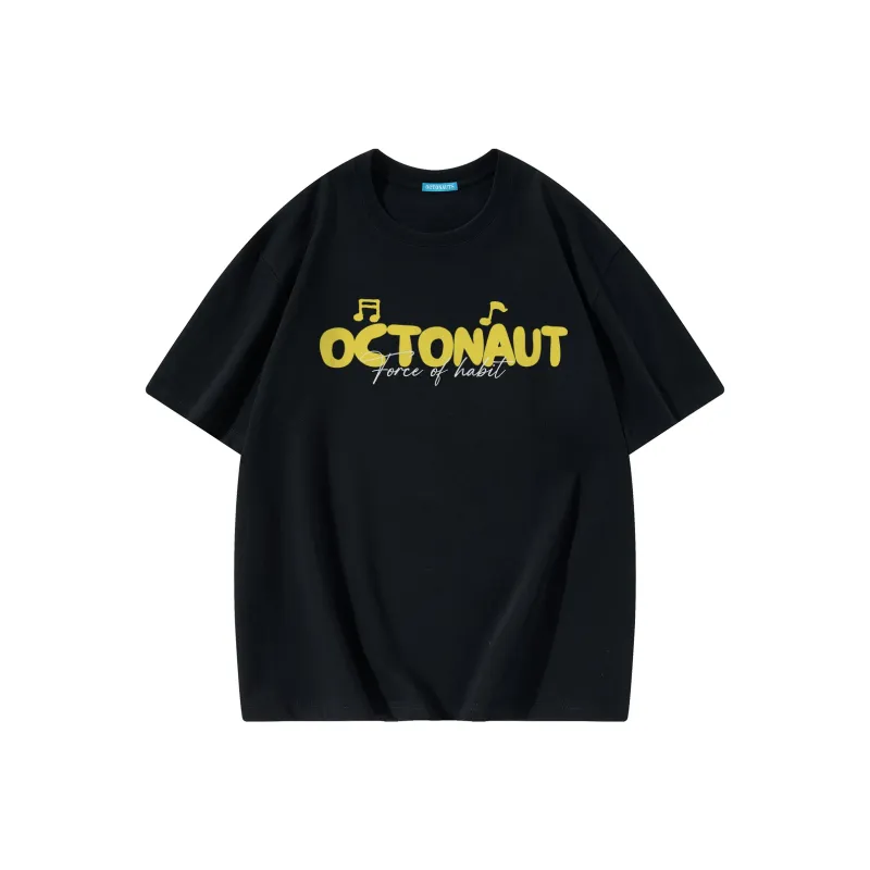 Small Columns Under The Sea T-Shirt Unisex Black-5