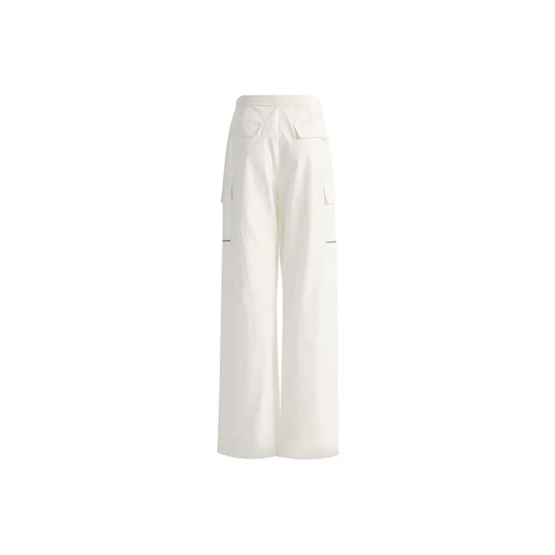 ZAZN Casual Pants Women's White-8