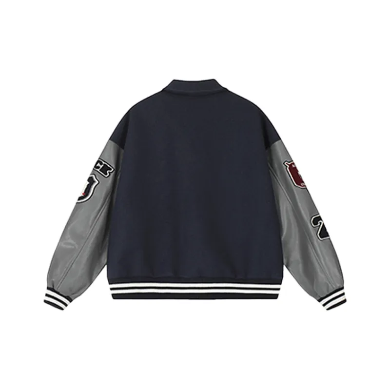 LEMON FAIRY Jacket Unisex Navy Blue-1
