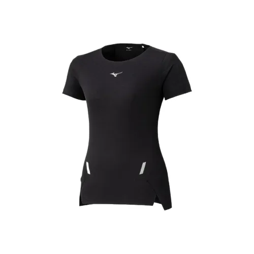 Mizuno Dry Aeroflow Regular T Shirt Women's Black