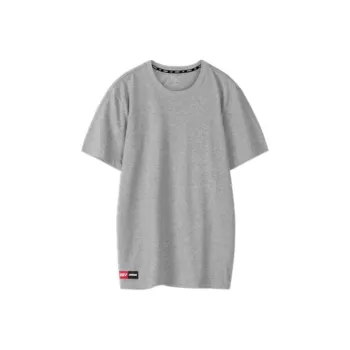 Skechers T Shirt Men's Medium Heather Gray