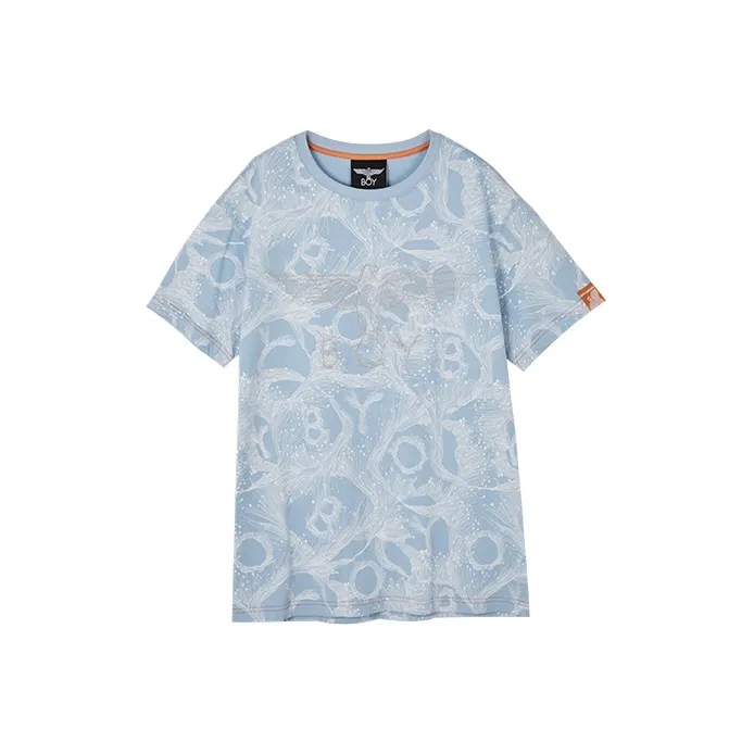 Boy London FW21 T Shirt Unisex Blue-0
