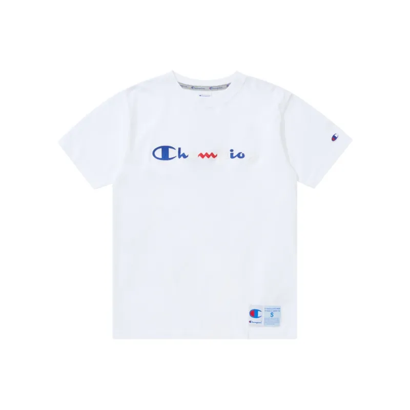 Champion T Shirt Japan Version Unisex White-0