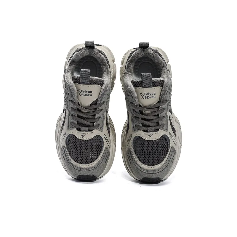 Dafu Leaps Forward Waterproof Coverage Support Low-Top Chunky Sneakers Women's-38