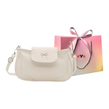 Yalu PU Crossbody Bag Shoulder Bag Regular Women's White/Black/Pink/Silver/Brown