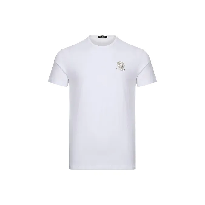 VERSACE Logo Printed Two-Pack T-Shirts-0