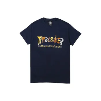 Thrasher T Shirts Unisex Blue