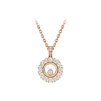 CHOPARD Diamond Necklaces Women's Rose