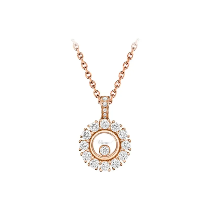 CHOPARD Diamond Necklaces Women's Rose-0