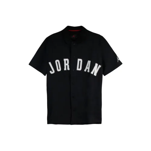 Jordan Set in Sleeve T Shirt Men's Black